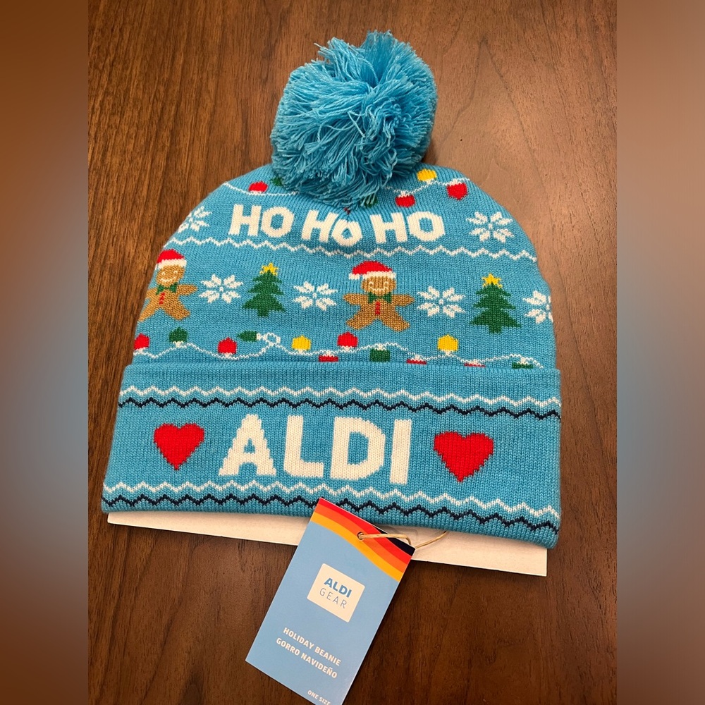 Aldi Beanie Hat - Blue